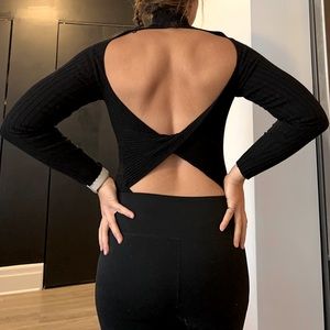 Backless bodysuit